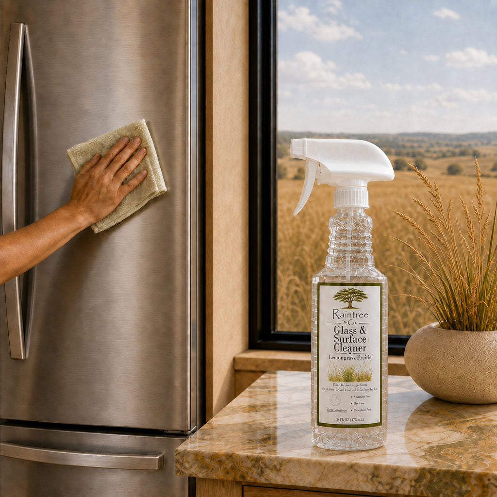 Glass & Surface Cleaner Lemongrass Prairie Action picture